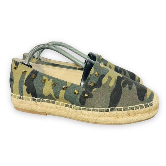 Steven by Steve Madden Erie Platform Espadrille Flats "Camo" Women's 7 - Picture 4 of 11